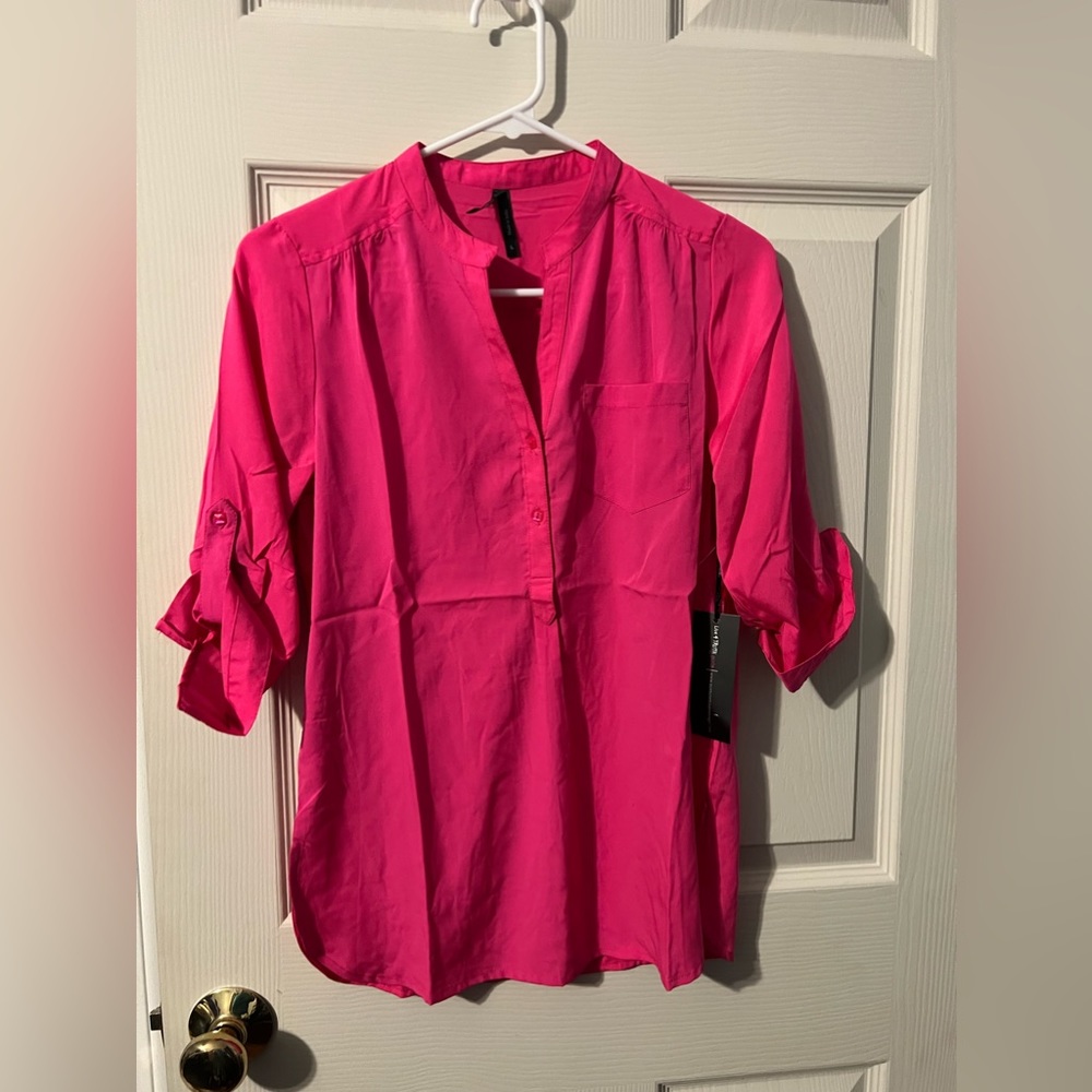NWT Live 4 Truth girls pink blouse Large